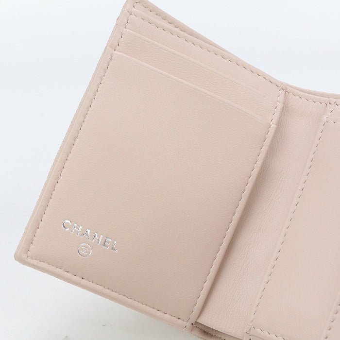 CHANEL Small flap wallet Chevron CH94457 Tri-fold wallet with coin purse / Small flap wallet 24758041 Women