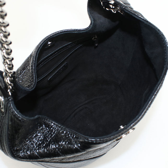 CHANEL Chain Shoulder bag Chevron 25737038 Shoulder bag Patent leather Women