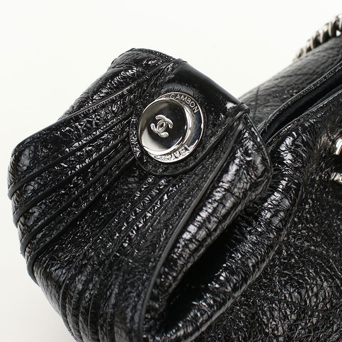 CHANEL Chain Shoulder bag Chevron 25737038 Shoulder bag Patent leather Women