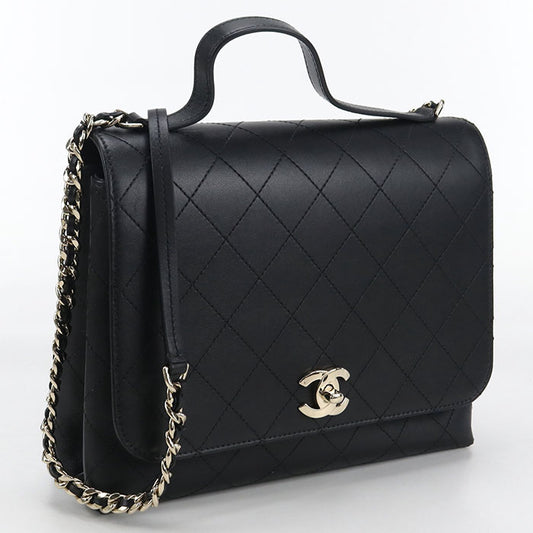 CHANEL 2WAY Handbag lambskin 28422148 Women