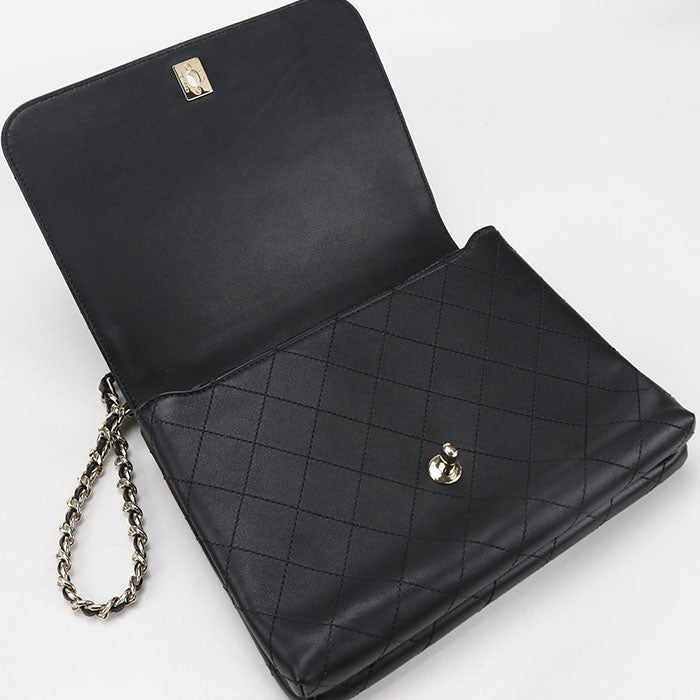 CHANEL 2WAY Handbag lambskin 28422148 Women