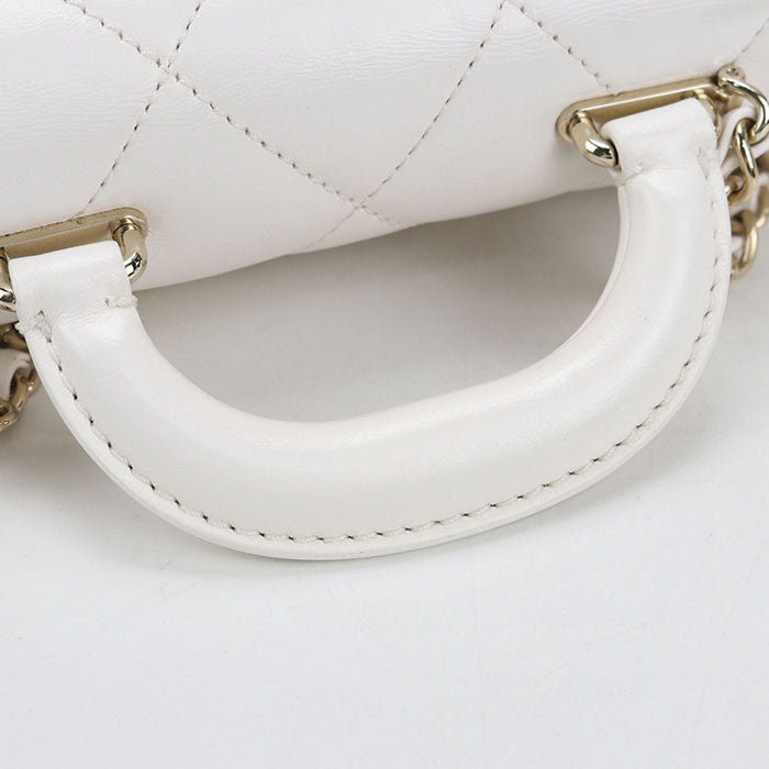 CHANEL 2WAY Matrasse Handbag lambskin G8A80HTJ Women
