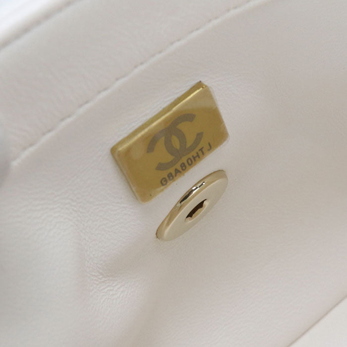 CHANEL 2WAY Matrasse Handbag lambskin G8A80HTJ Women