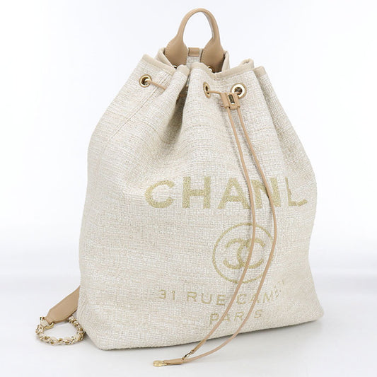 CHANEL Backpack Deauville A93787 Backpack tweed 25262290 Women