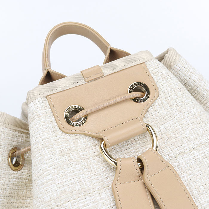 CHANEL Backpack Deauville A93787 Backpack tweed 25262290 Women