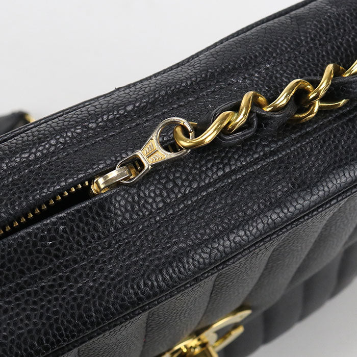 CHANEL Chain Mademoiselle Shoulder bag / caviar 3091539 Women