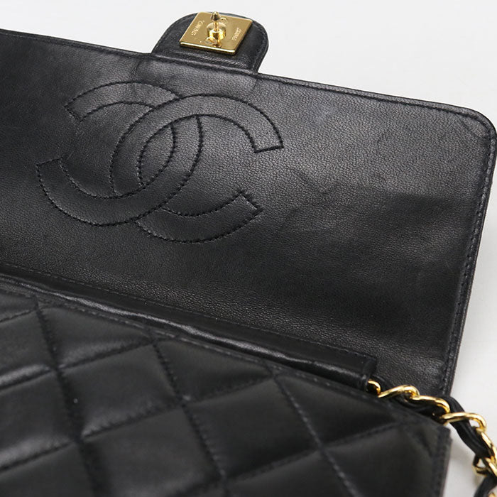 CHANEL Chain Matrasse Shoulder bag / lambskin 4872592 Women