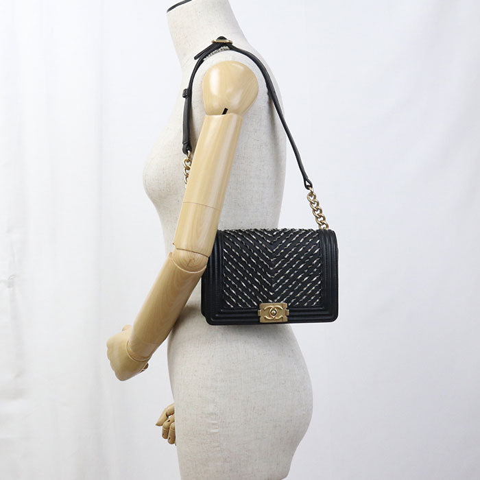 CHANEL Chain Shoulder bag Boy chanel Shoulder bag leather 27245410 Women