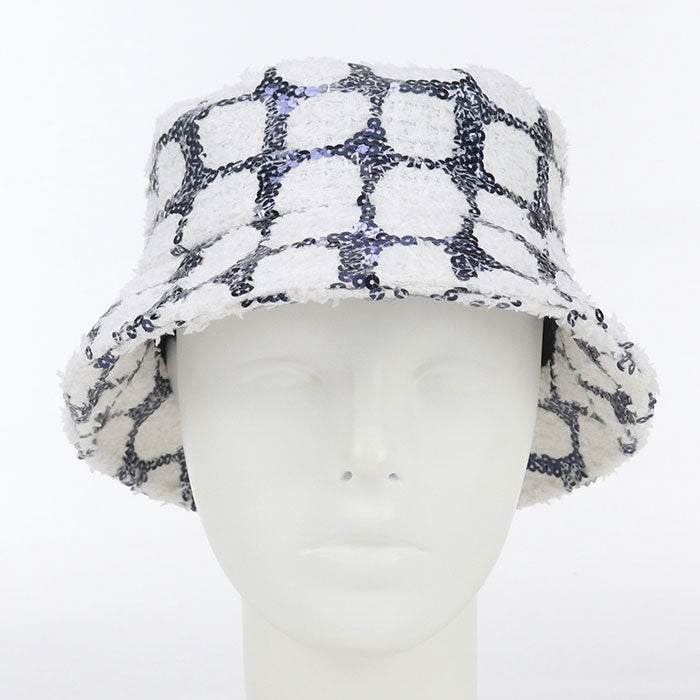 CHANEL Bucket hat COCO Mark hat cotton / polyamide / polyester Women