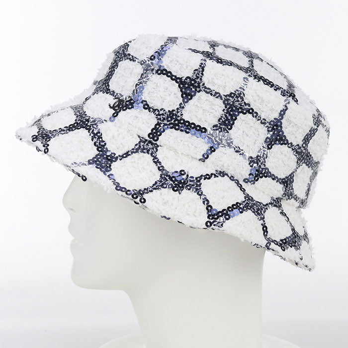 CHANEL Bucket hat COCO Mark hat cotton / polyamide / polyester Women