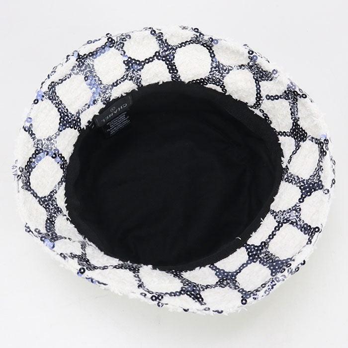 CHANEL Bucket hat COCO Mark hat cotton / polyamide / polyester Women