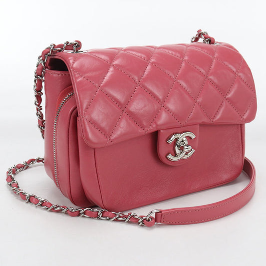 CHANEL Chain Matrasse Diagonal Shoulder bag lambskin 28950291 Women