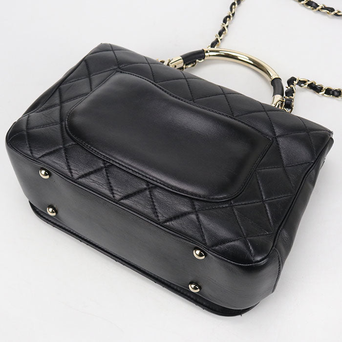 CHANEL 2WAY Matrasse Handbag / lambskin 23935495 Women