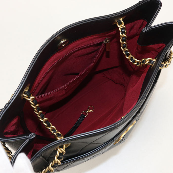 CHANEL Chain Matrasse Tote bag / lambskin 30651381 Women