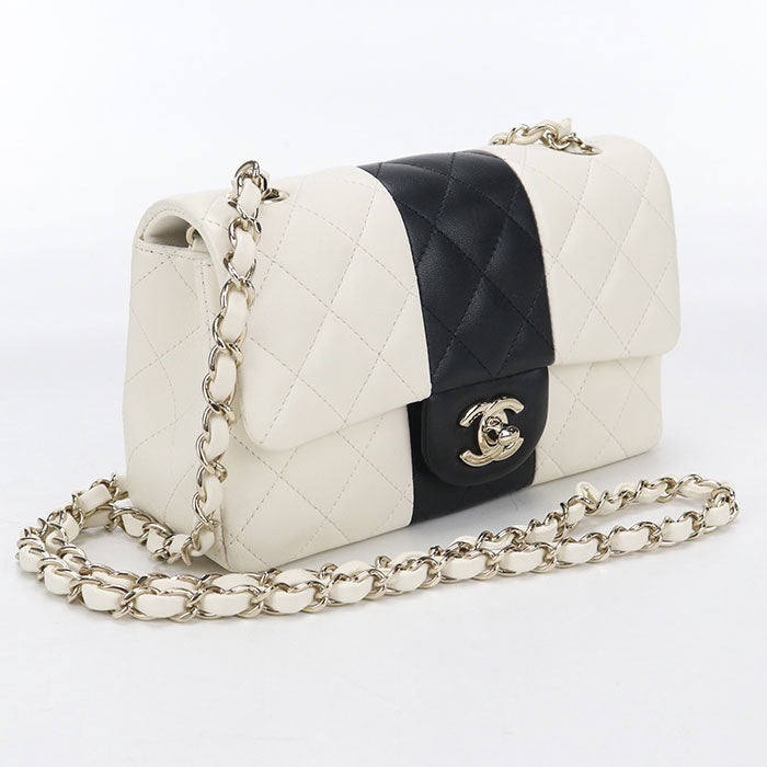 CHANEL Chain Matrasse Diagonal Shoulder bag lambskin NH89JAN2 Women