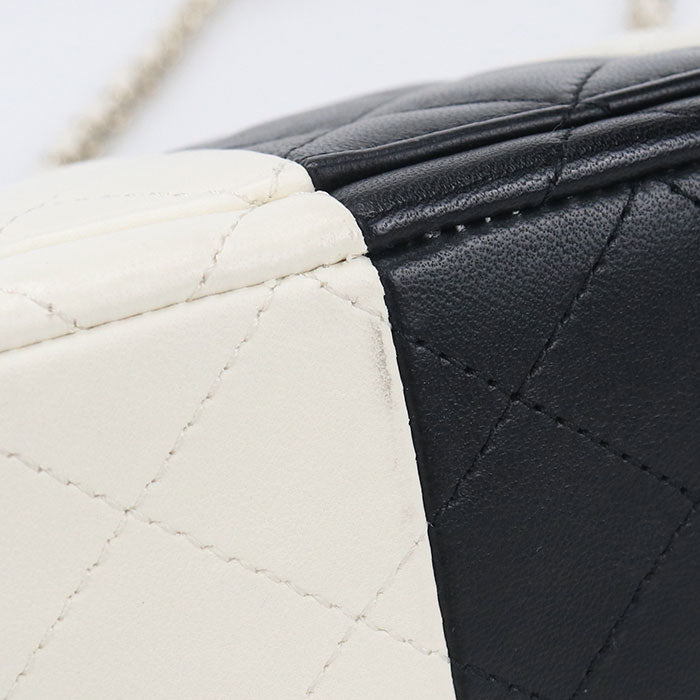 CHANEL Chain Matrasse Diagonal Shoulder bag lambskin NH89JAN2 Women