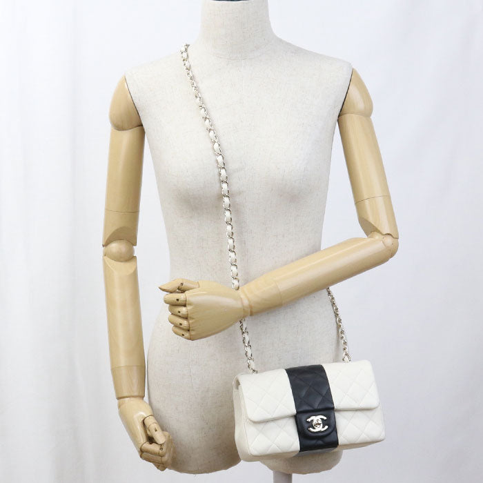 CHANEL Chain Matrasse Diagonal Shoulder bag lambskin NH89JAN2 Women