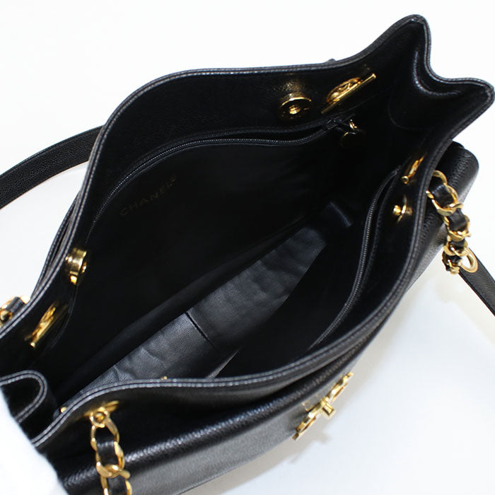 CHANEL Chain COCO Mark Tote bag / caviar 3186202 Women