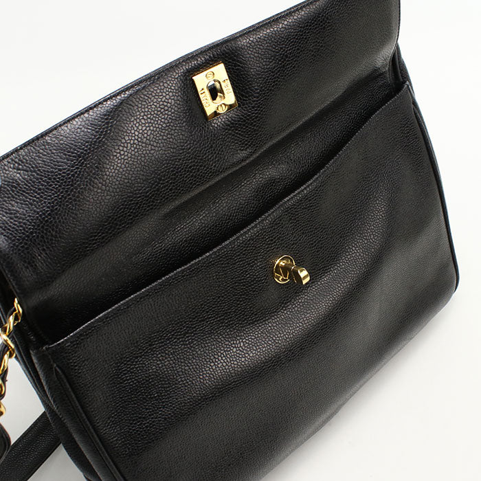 CHANEL Chain COCO Mark Tote bag / caviar 3186202 Women