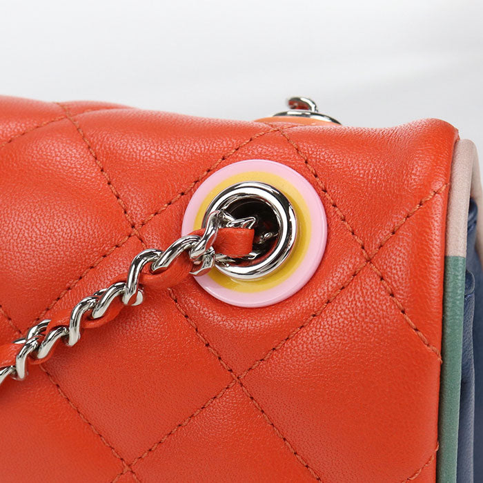 CHANEL 2WAY Chain Matrasse Diagonal Shoulder bag lambskin 23596020 Women