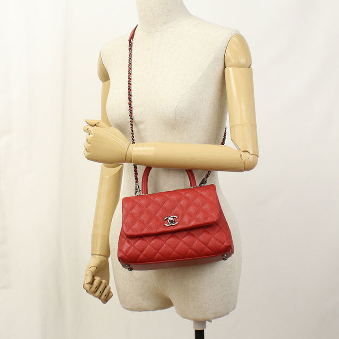 CHANEL 2WAY Matrasse Handbag / caviar 23443359 Women