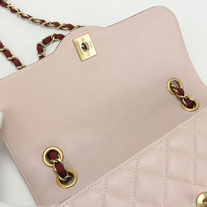 CHANEL Chain Matrasse Shoulder bag lambskin 22165820 Women