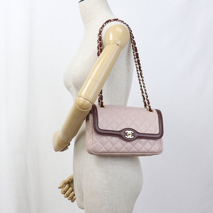 CHANEL Chain Matrasse Shoulder bag lambskin 22165820 Women
