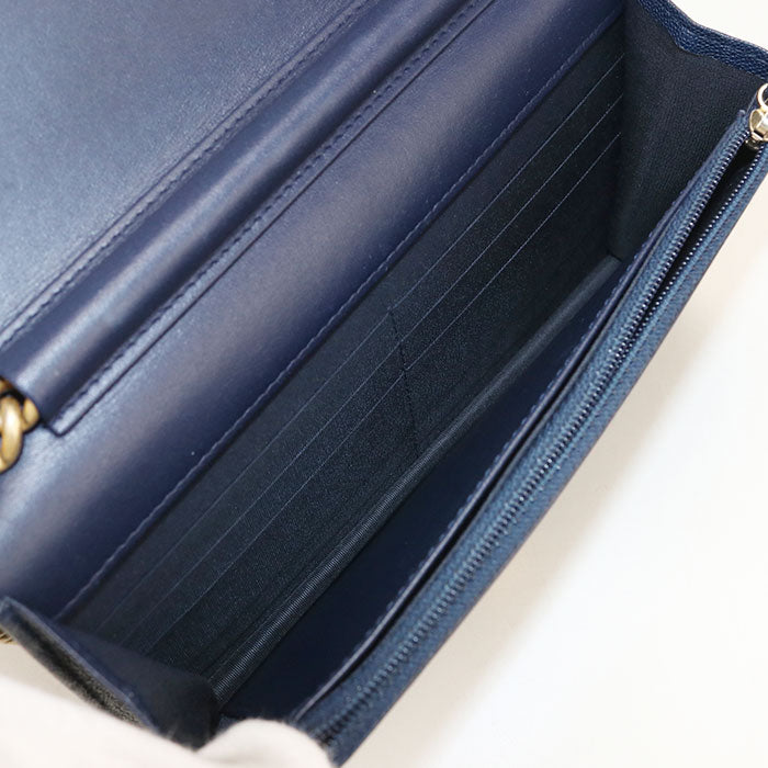 CHANEL Boy chanel Chain wallet / caviar 26963183 Women