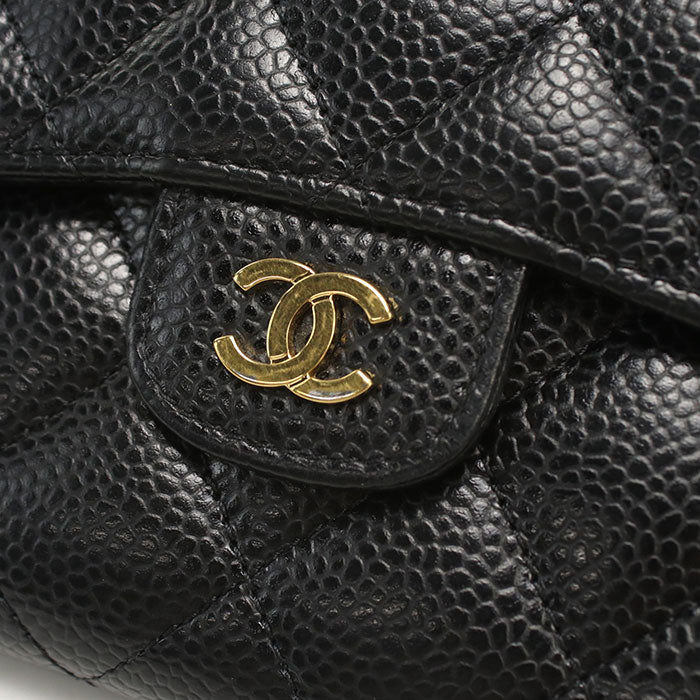 CHANEL Small flap wallet Matrasse 26920077 Three fold wallet / caviar Women