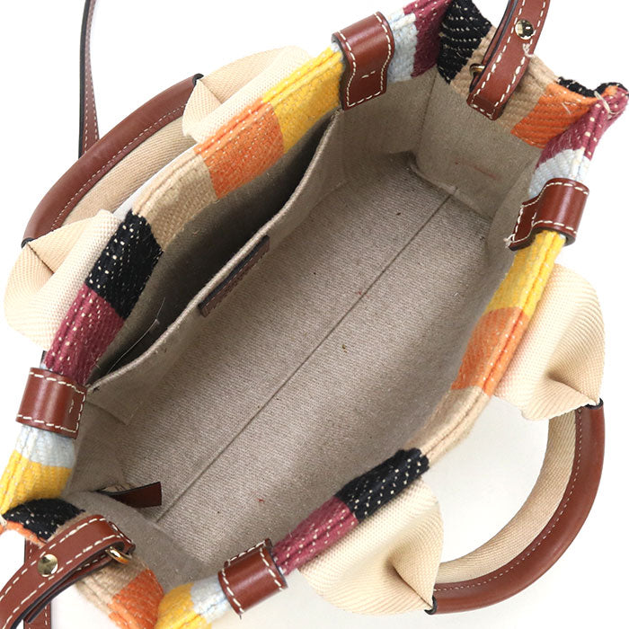 CHLOE Small 2WAY Woody Tote bag canvas Women