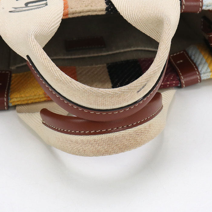 CHLOE Small 2WAY Woody Tote bag canvas Women