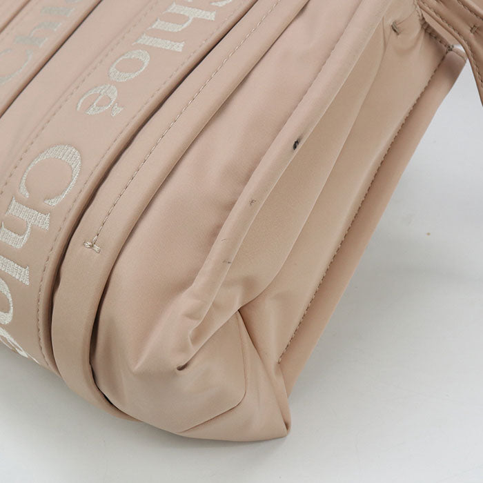 CHLOE Small 2WAY Woody Tote bag Nylon Women