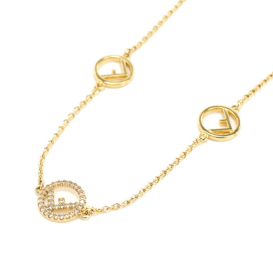 FENDI F is Fendi 8AG735 6DM F089U Necklace metal / Ji Luconia Women
