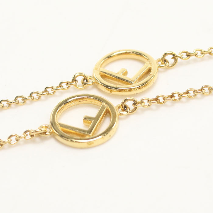 FENDI F is Fendi 8AG735 6DM F089U Necklace metal / Ji Luconia Women
