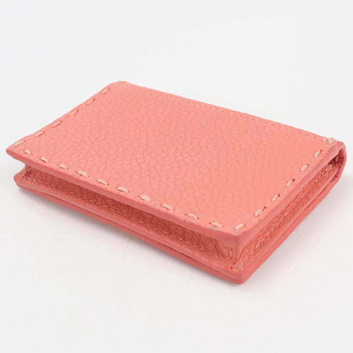 FENDI Selleria Card Case 8M0501 name card holder Calfskin Women