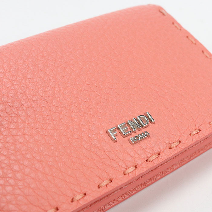FENDI Selleria Card Case 8M0501 name card holder Calfskin Women