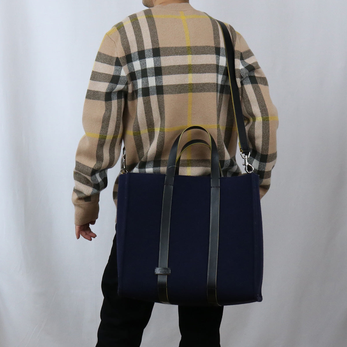 FENDI wool tote FE52992 Tote bag wool / wool tote Men