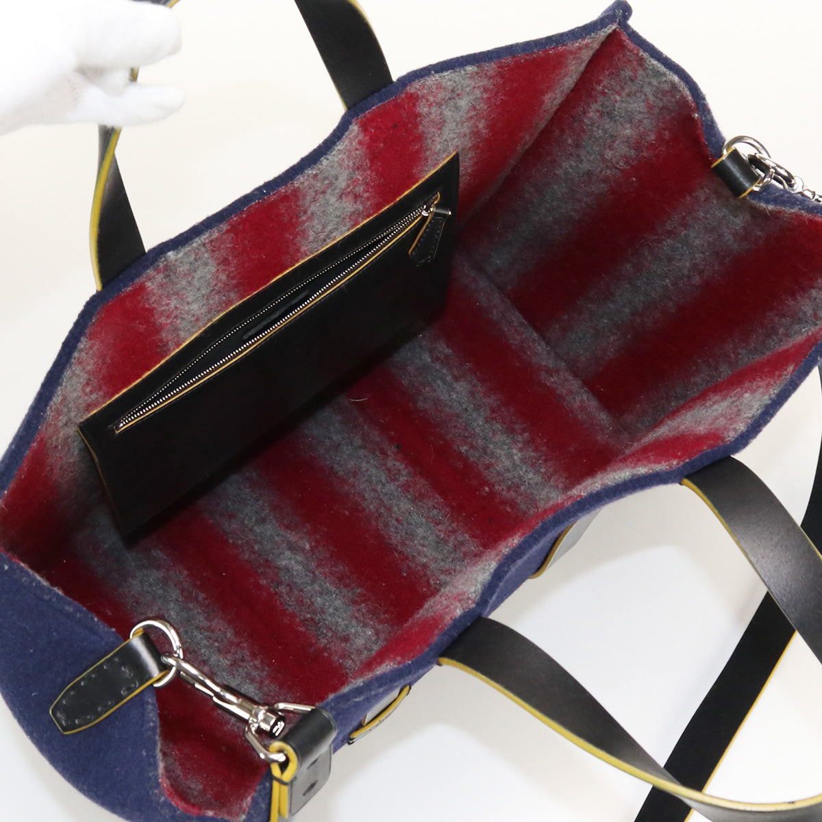 FENDI wool tote FE52992 Tote bag wool / wool tote Men