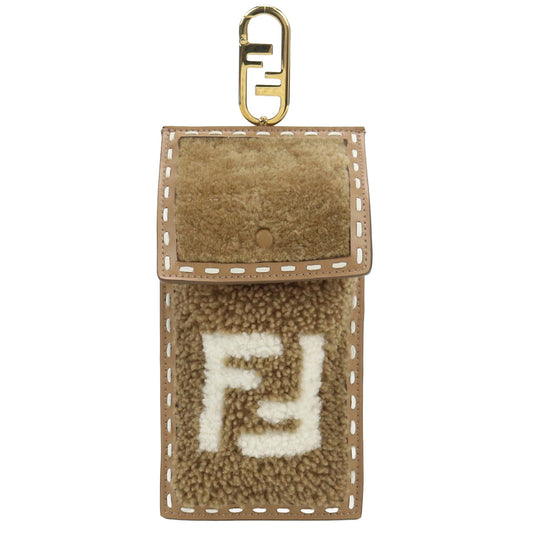 FENDI smartphone pouch 48000 FE69412 Mobile case fur / smartphone pouch Women