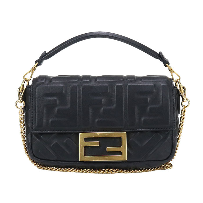 FENDI Chain FF motif baguette mini FE92932 Shoulder bag / Chain Shoulder bag Women