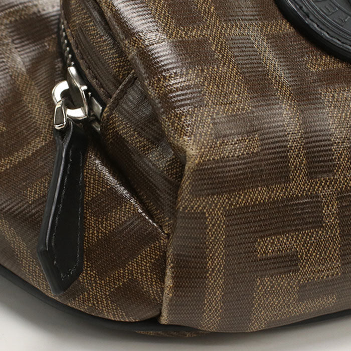 FENDI Belt bag Zucca 7VA446 body bag PVC Unisex