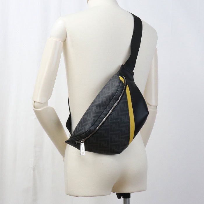 FENDI Belt bag Diagonal FE93743 body bag PVC / Belt bag Men
