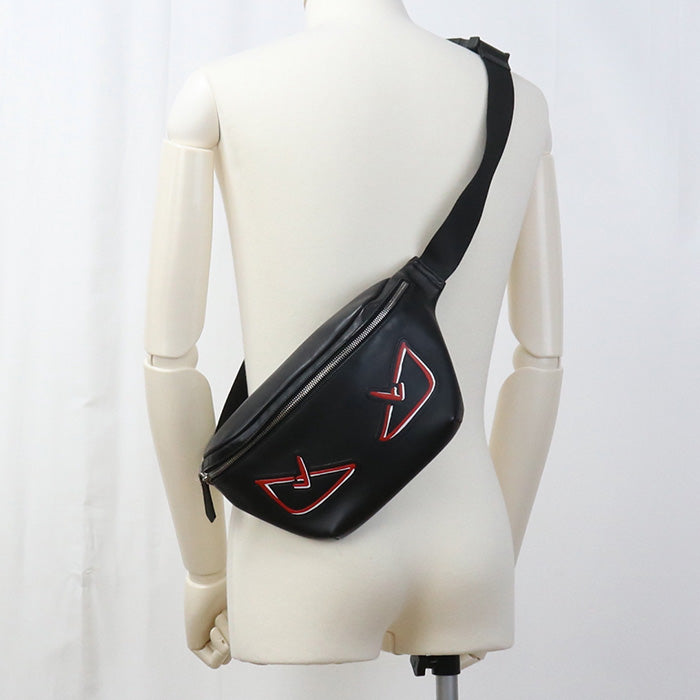 FENDI Belt Bug Monster bugs eye 7VA434 A72K body bag leather Men