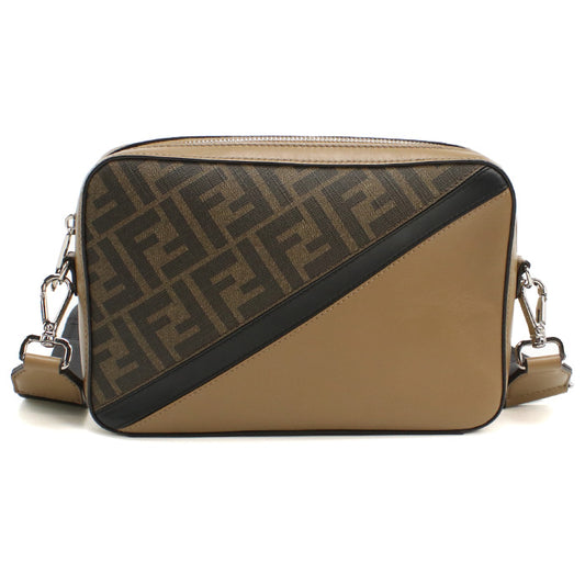 FENDI Camera case Diagonal 7M0286 Diagonal shoulder bag PVC / leather Men