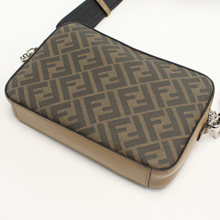 FENDI Camera case Diagonal 7M0286 Diagonal shoulder bag PVC / leather Men