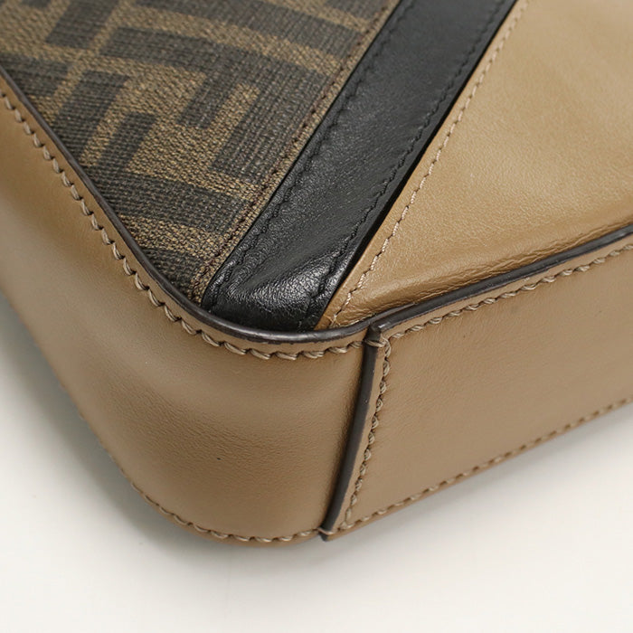 FENDI Camera case Diagonal 7M0286 Diagonal shoulder bag PVC / leather Men