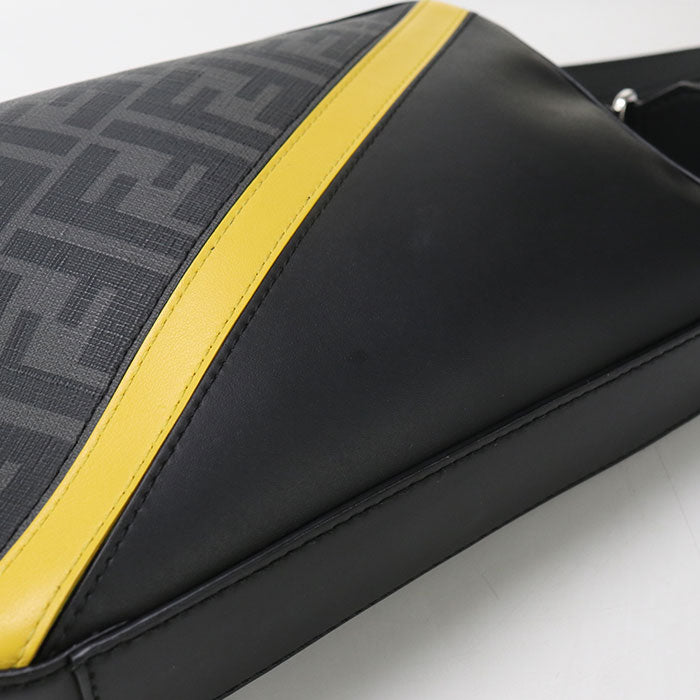 FENDI Camera case Diagonal 7M0286 ALKA F0R2A Diagonal shoulder bag PVC / leather Men