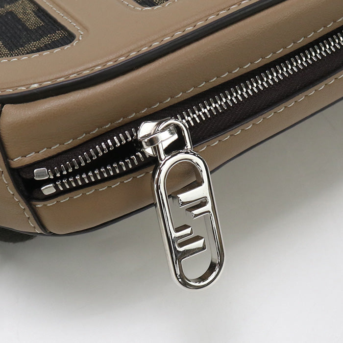 FENDI Olock 8AV416 body bag leather / Jacquard Women