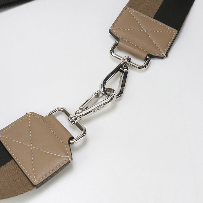 FENDI Olock 8AV416 body bag leather / Jacquard Women