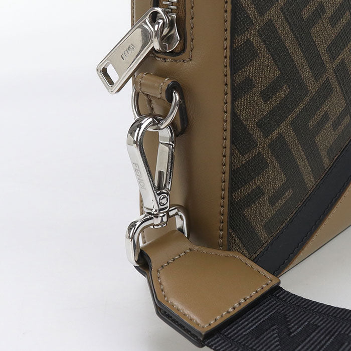 FENDI Camera case Diagonal 7M.0286 Shoulder bag leather / PVC Men